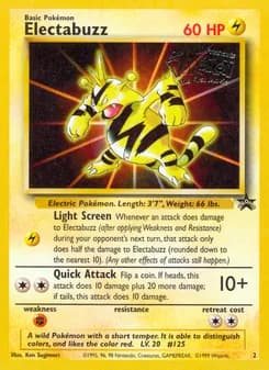 Electabuzz 2 — Wizards Black Star Promos