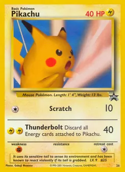 Pikachu 26 — Wizards Black Star Promos