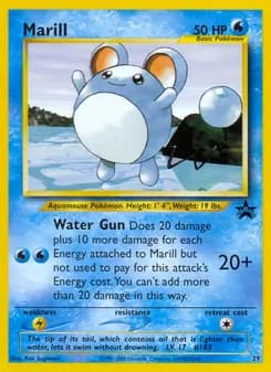 Marill 29 — Wizards Black Star Promos