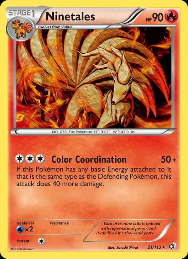 Ninetales 21 — Trésors Légendaires