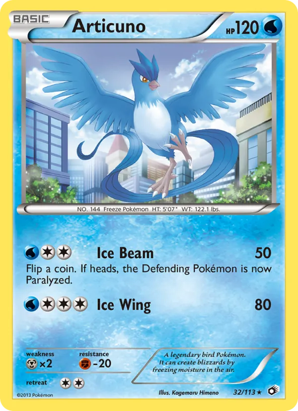 Articuno 32 — Trésors Légendaires
