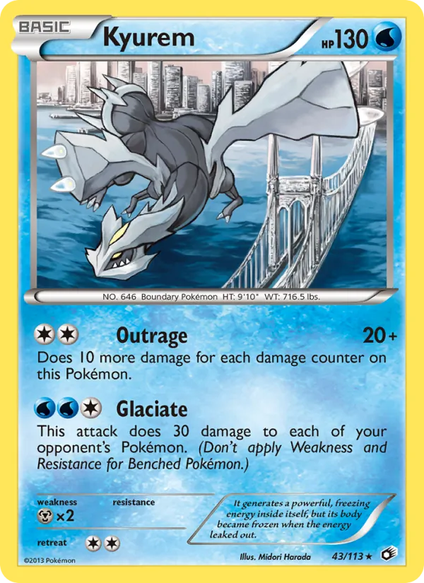 Kyurem 43 — Trésors Légendaires