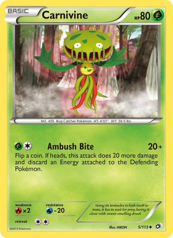 Carnivine 5 — Trésors Légendaires