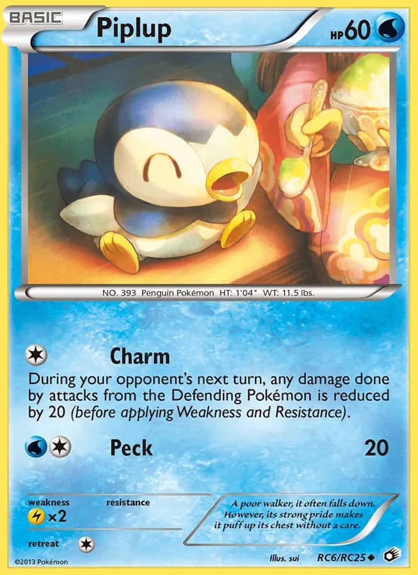 Piplup RC6 — Trésors Légendaires