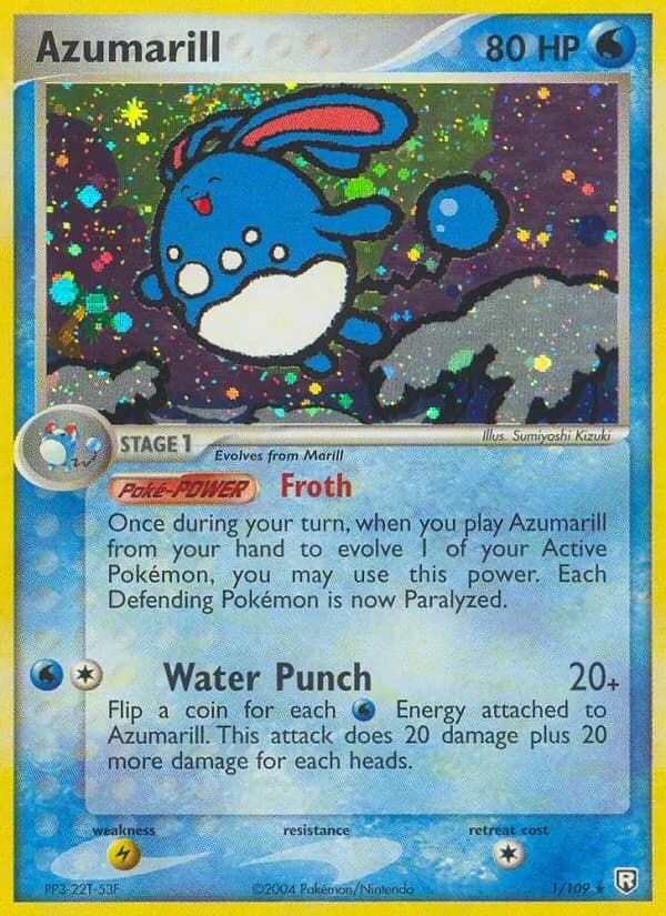 Azumarill 1 — Team Rocket Returns (ENG)