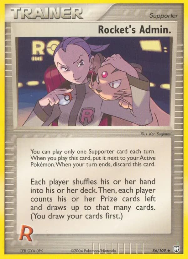 Rocket's Admin. 86 — Team Rocket Returns (ENG)