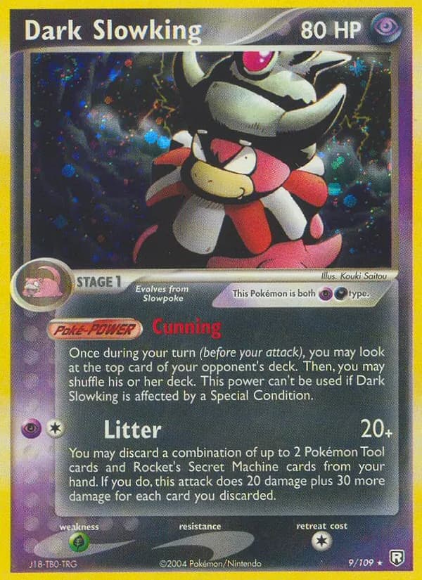 Dark Slowking 9 — Team Rocket Returns (ENG)