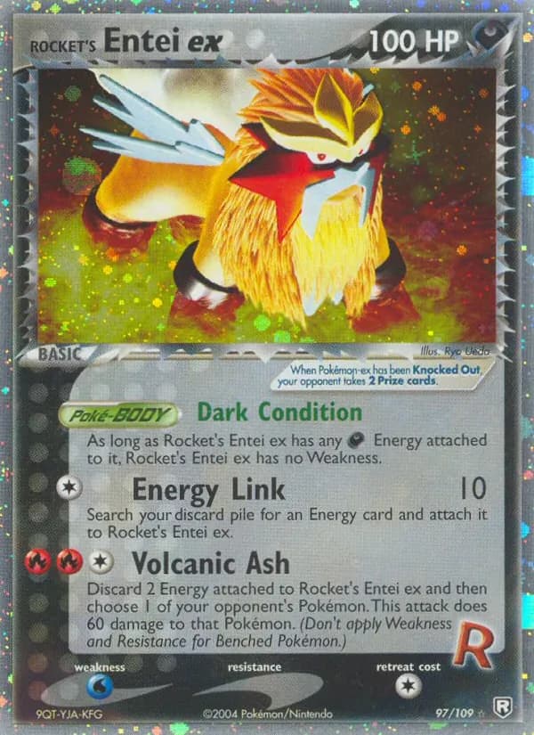 Rocket's Entei ex 97 — Team Rocket Returns (ENG)