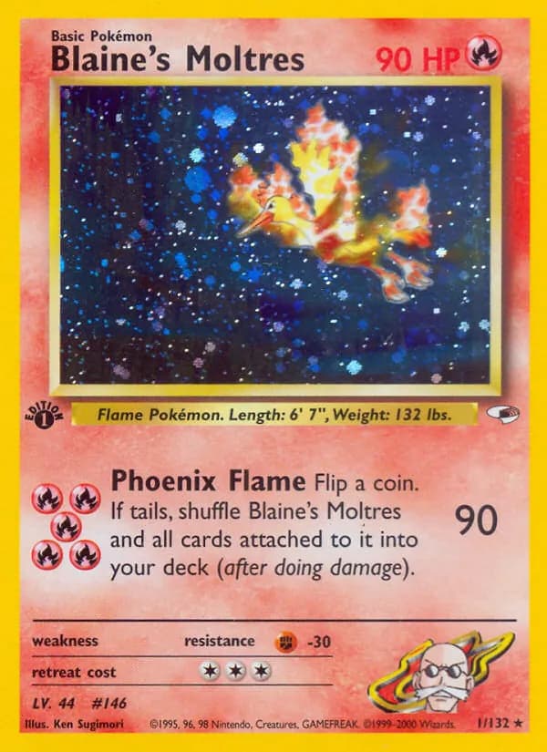 Blaine's Moltres 1 — Gym Heroes