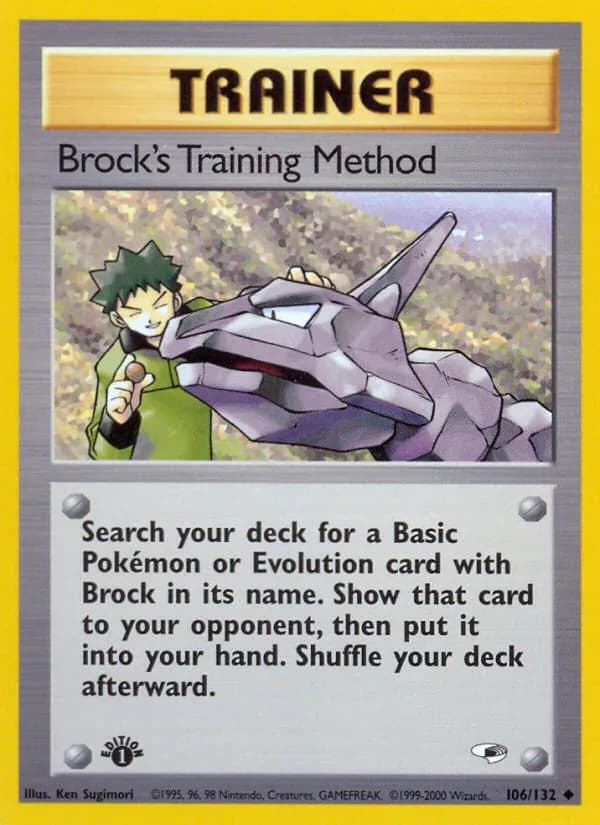 Brock's Training Method 106 — Gym Heroes