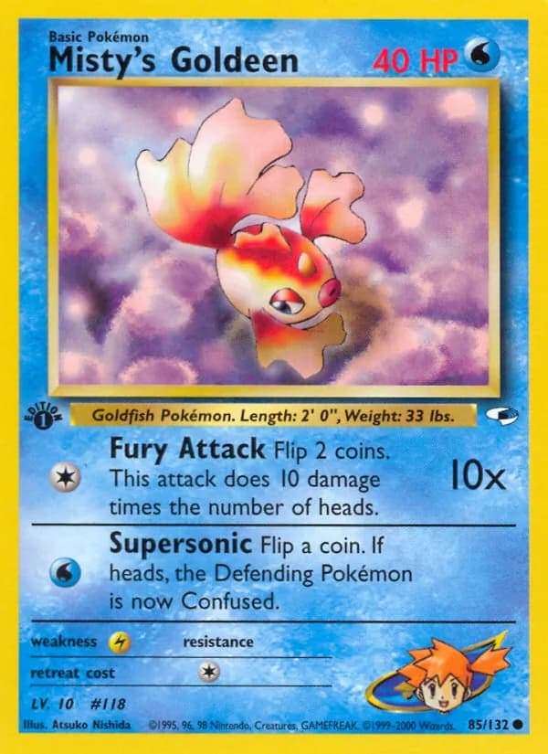 Misty's Goldeen 85 — Gym Heroes