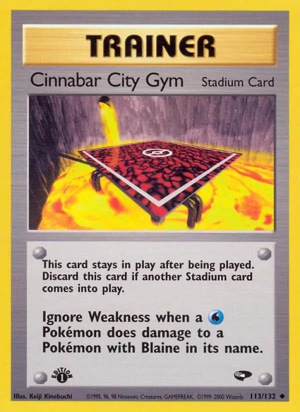 Cinnabar City Gym 113 — Gym Challenge