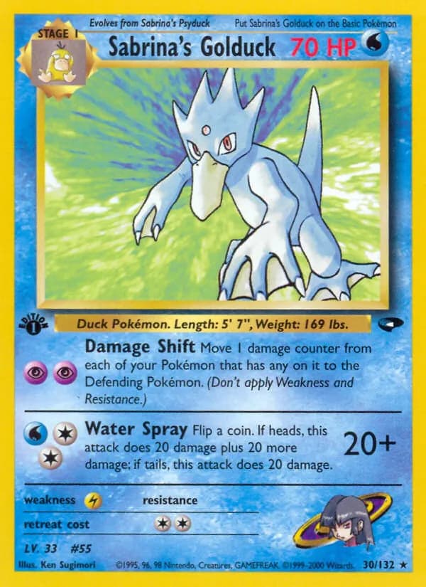 Sabrina's Golduck 30 — Gym Challenge