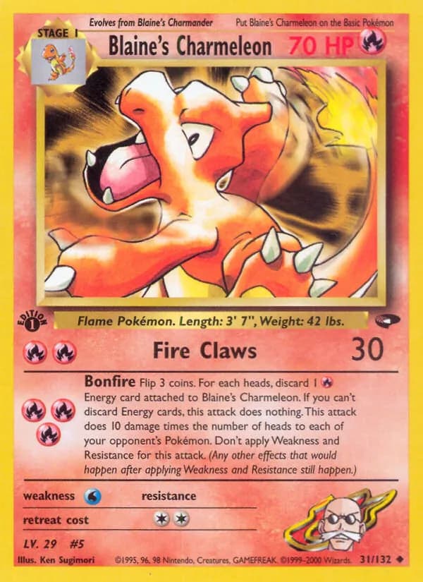 Blaine's Charmeleon 31 — Gym Challenge