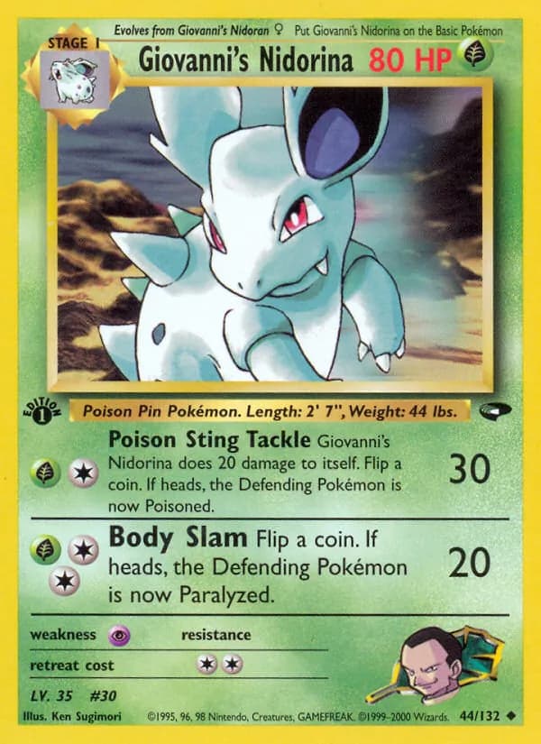 Giovanni's Nidorina 44 — Gym Challenge