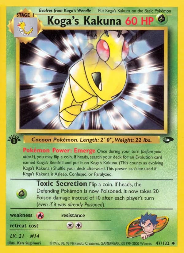 Koga's Kakuna 47 — Gym Challenge