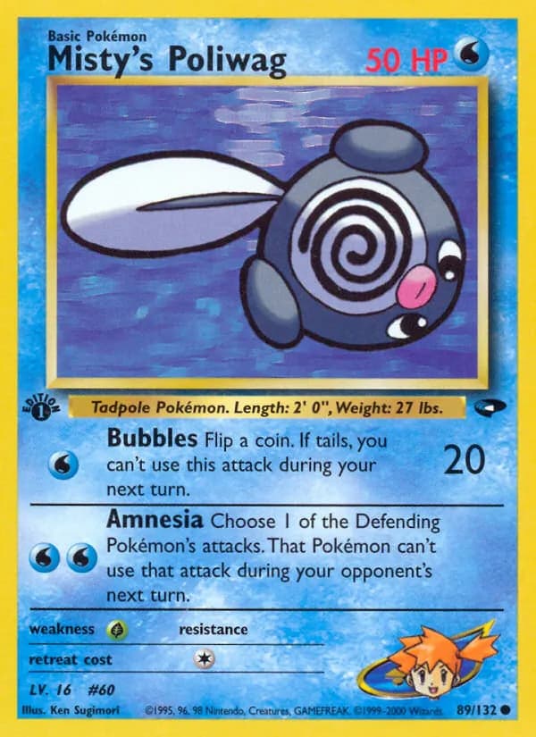 Misty's Poliwag 89 — Gym Challenge