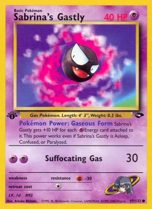 Sabrina's Gastly 97 — Gym Challenge