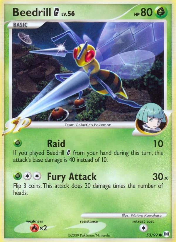 Beedrill 53 — Platine Arceus