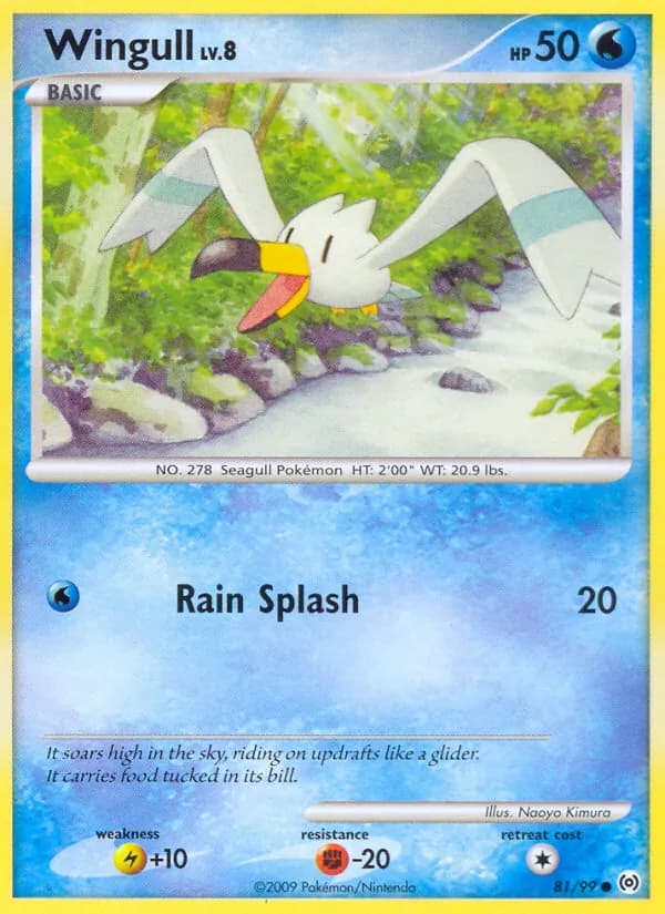 Wingull 81 — Platine Arceus