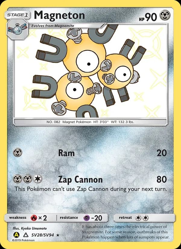 Magneton SV28 — Hidden Fates - Shiny Vault