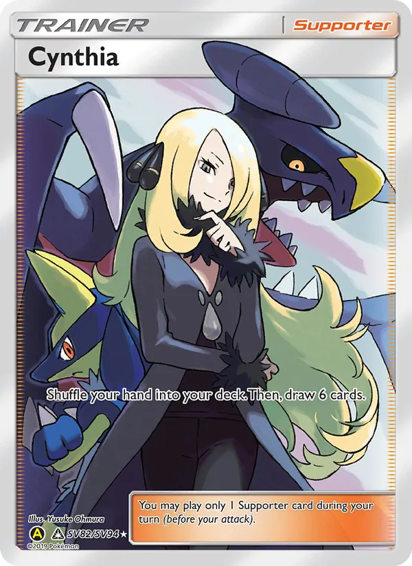 Cynthia SV82 — Hidden Fates - Shiny Vault