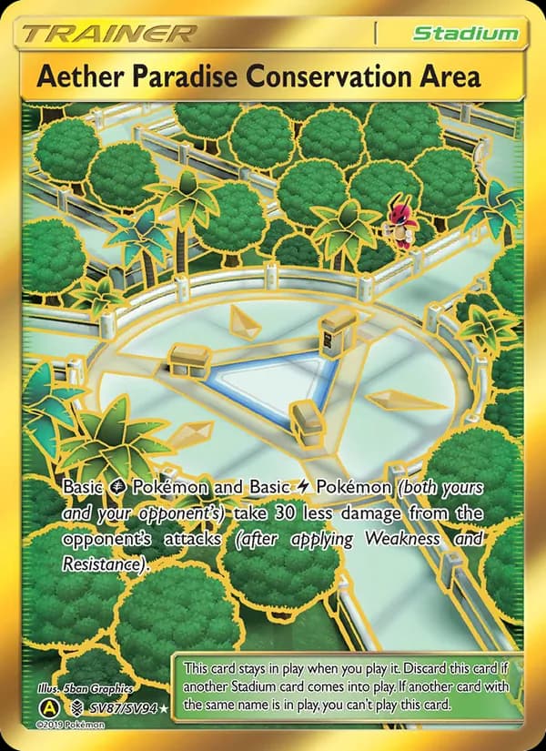 Aether Paradise Conservation Area SV87 — Hidden Fates - Shiny Vault