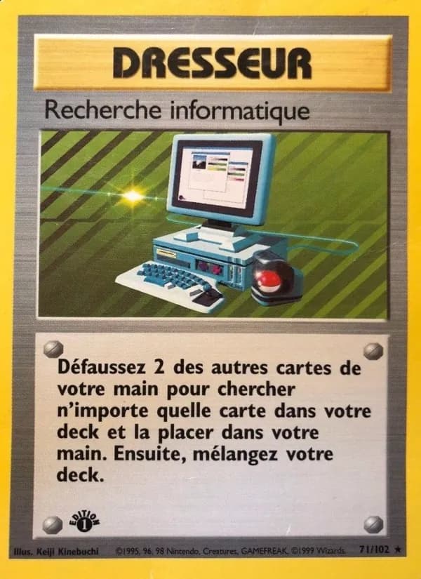 Recherche informatique 71 — Set de Base