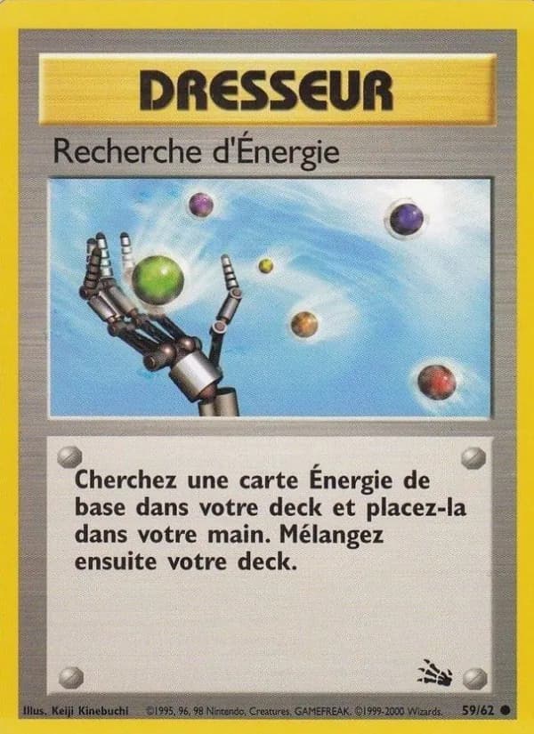 Recherche d'Énergie 59 — Fossile