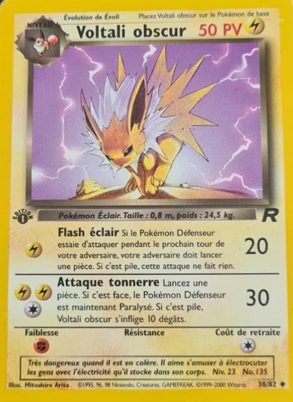 Voltali obscur 38 — Team Rocket