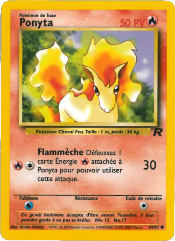 Ponyta 64 — Team Rocket