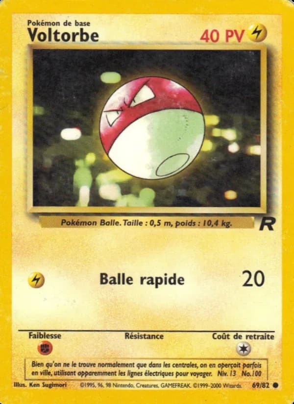 Voltorbe 69 — Team Rocket