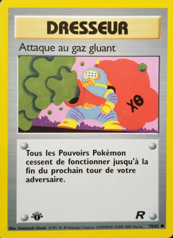Attaque au gaz gluant 78 — Team Rocket
