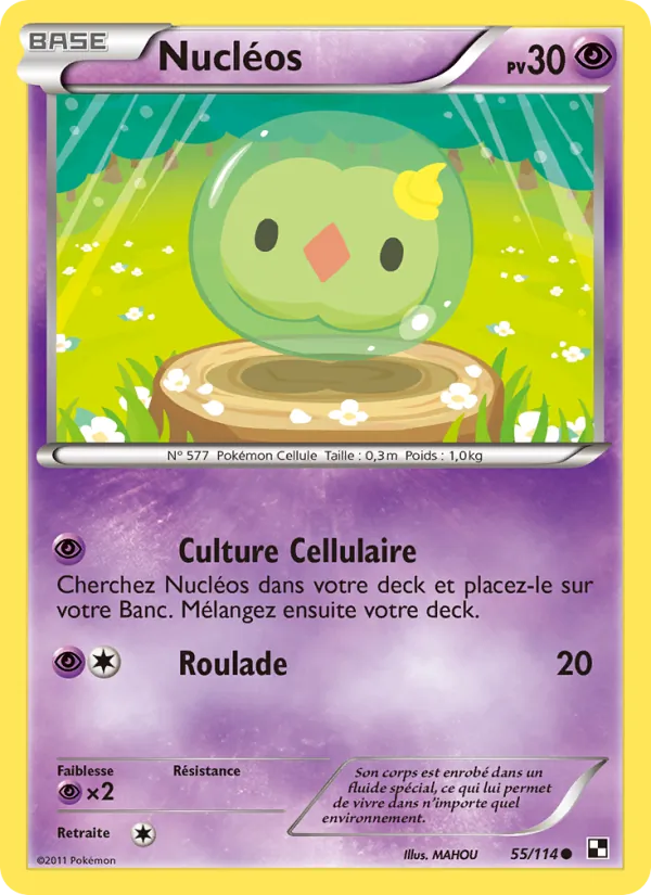 Nucléos 55 — Noir & Blanc