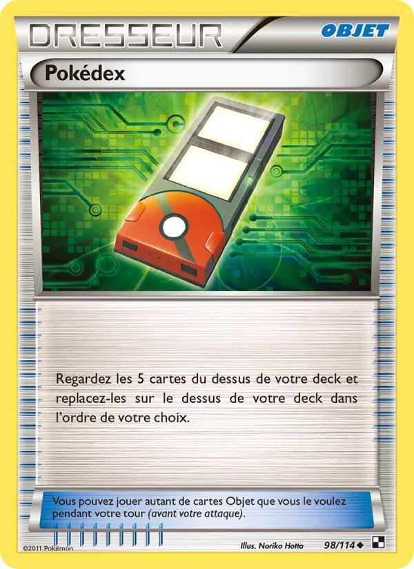 Pokédex 98 — Noir & Blanc