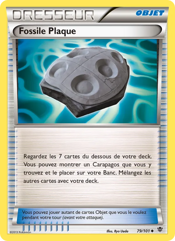 Fossile Plaque 79 — Explosion Plasma