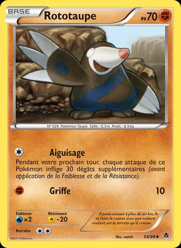 Rototaupe 54 — Pouvoirs Émergents