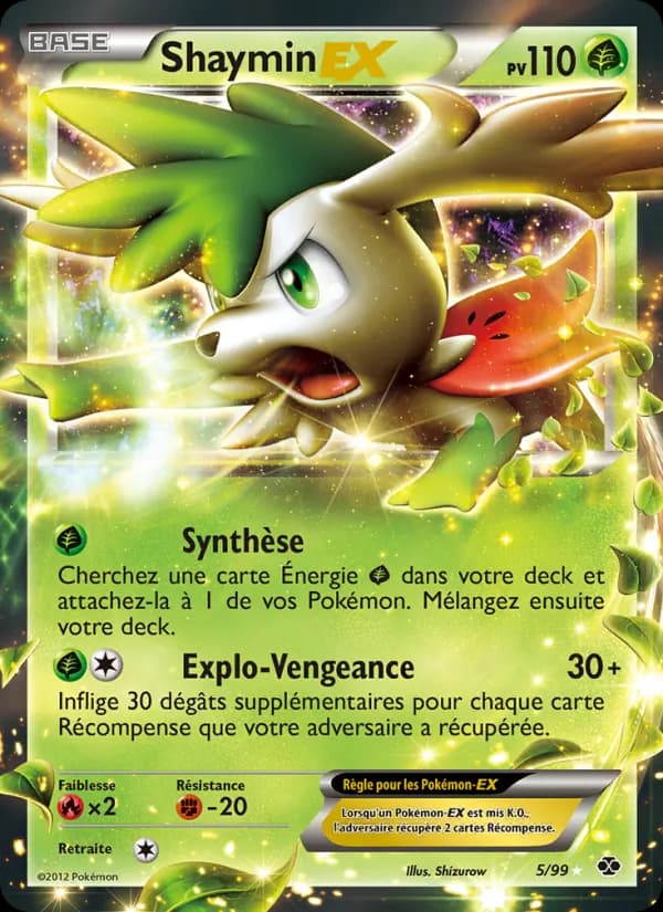 Shaymin-EX 5 — Destinées Futures