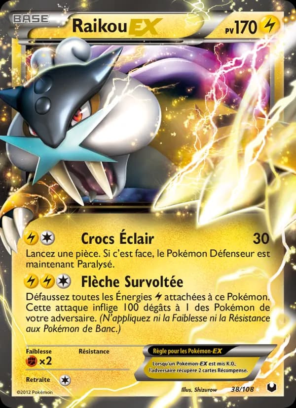 Raikou-EX 38 — Explorateurs Obscurs
