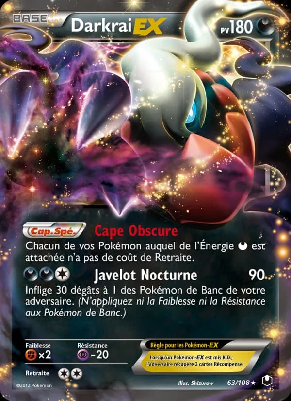 Darkrai-EX 63 — Explorateurs Obscurs