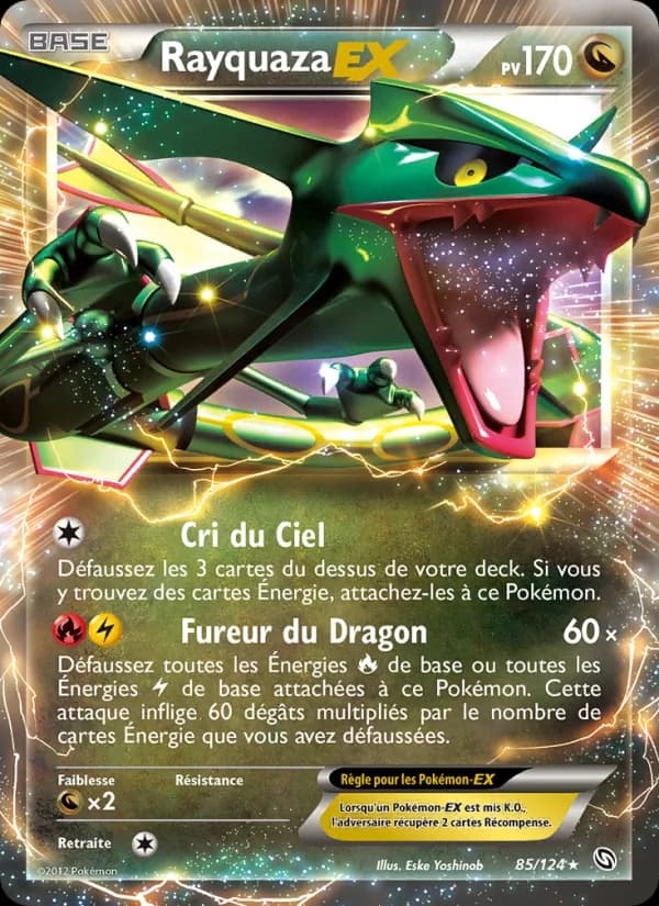 Rayquaza-EX 85 — Dragons Éxaltés