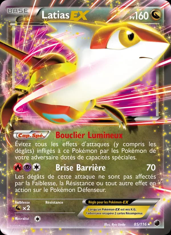 Latias-EX 85 — Glaciation Plasma