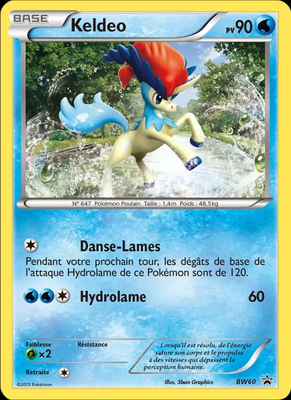 Keldeo BW60 — Promo BW