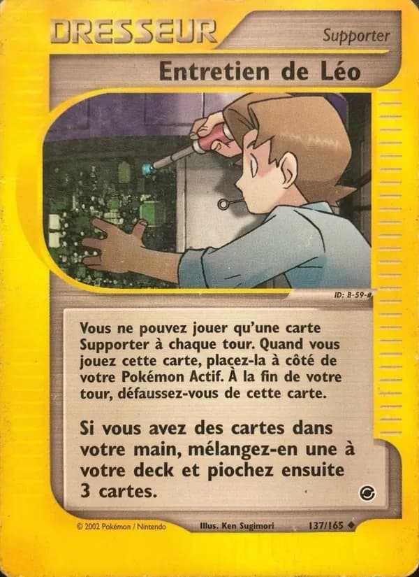 Entretien de Léo 137 — Expedition