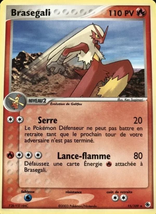 Brasegali 15 — EX Rubis & Saphir