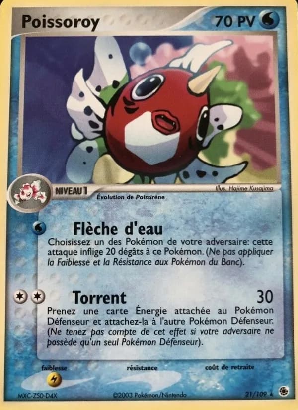 Poissoroy 21 — EX Rubis & Saphir