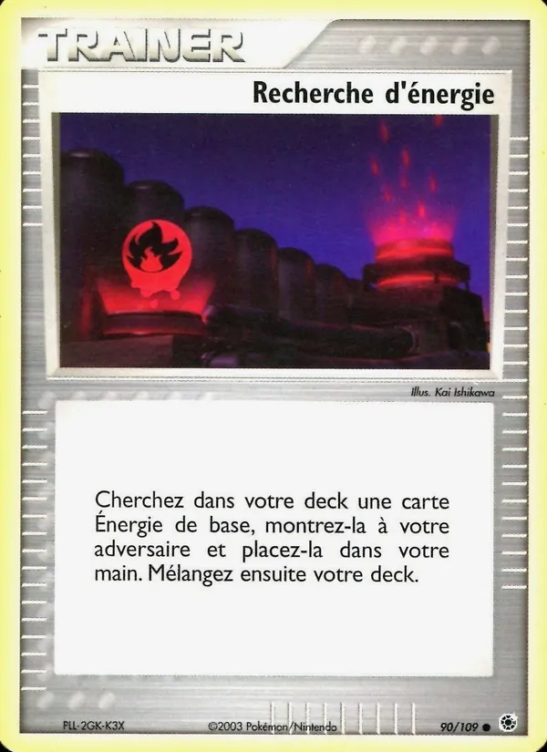 Recherche d'énergie 90 — EX Rubis & Saphir