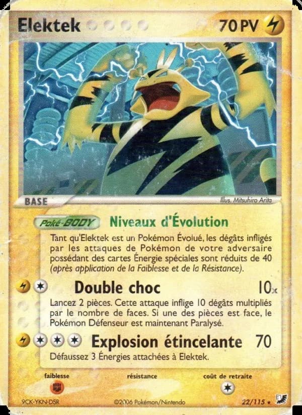Elektek 22 — EX Forces Cachées