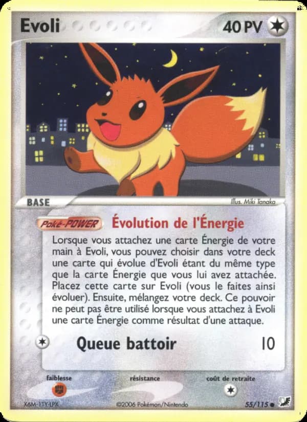 Evoli 55 — EX Forces Cachées