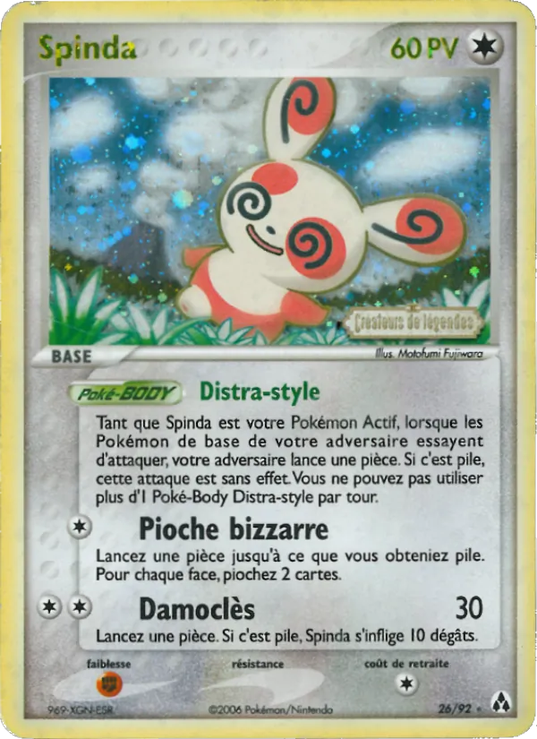 Spinda 26 — EX Créateurs de légendes